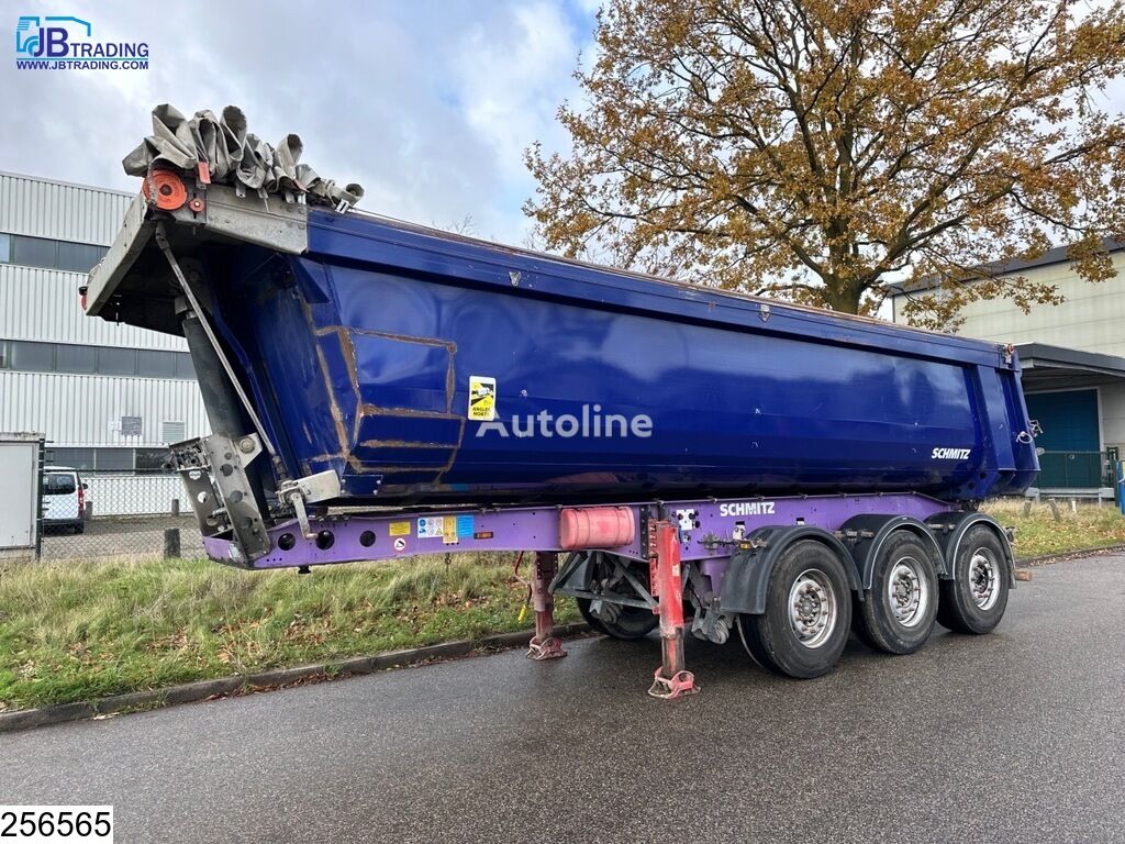 Schmitz Cargobull Kipper Steel Chassis And A Steel Loading Platform