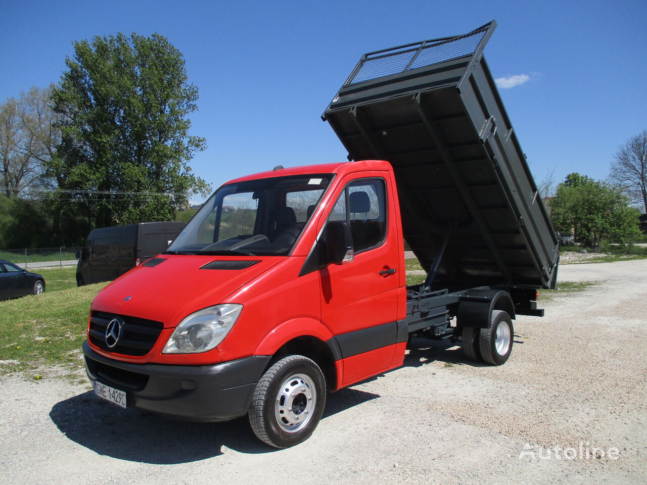 MERCEDES BENZ Sprinter Wywrotka 511 kiper Bliźniacze koła tylne Kipper LKW