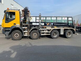 IVECO Trakker 450 | 8x4-6 | Hook + Crane | Abrollkipper