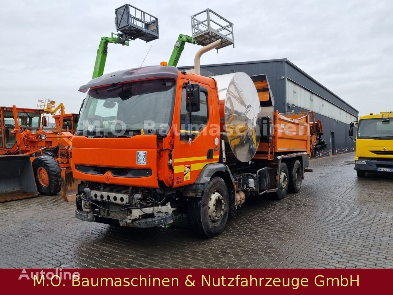 Renault Premium 370 dci / Asphalt-Bitumen-Sprayer / 6x2 Asphalttransporter LKW