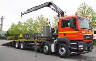 MAN TGS 35.360 E5 EEV 8×2 / HDS HIAB XS 166 HIDUO / Tow truck Autotransporter