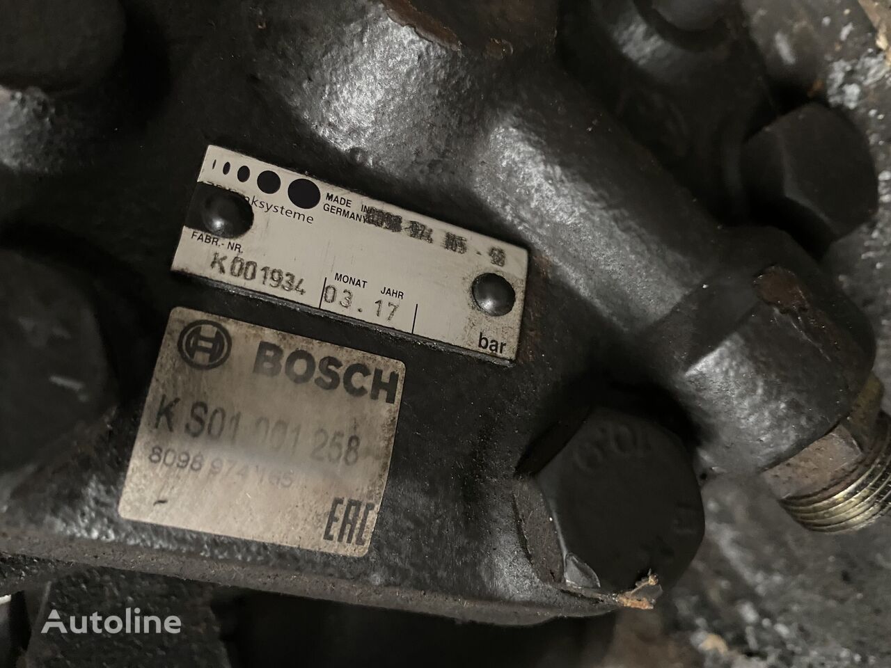 Bosch KS01001258 Lenkgetriebe für Mercedes-Benz Bus
