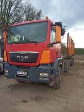 MAN TGS 33.440 +Epsilon Q 170Z + Lemex Holztransporter LKW