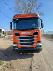 Scania R420 Holztransporter LKW