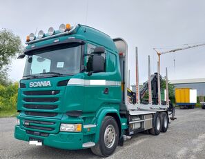 Scania R450 Holz Kran 6x4 Loglift F96S 79 Holztransporter LKW