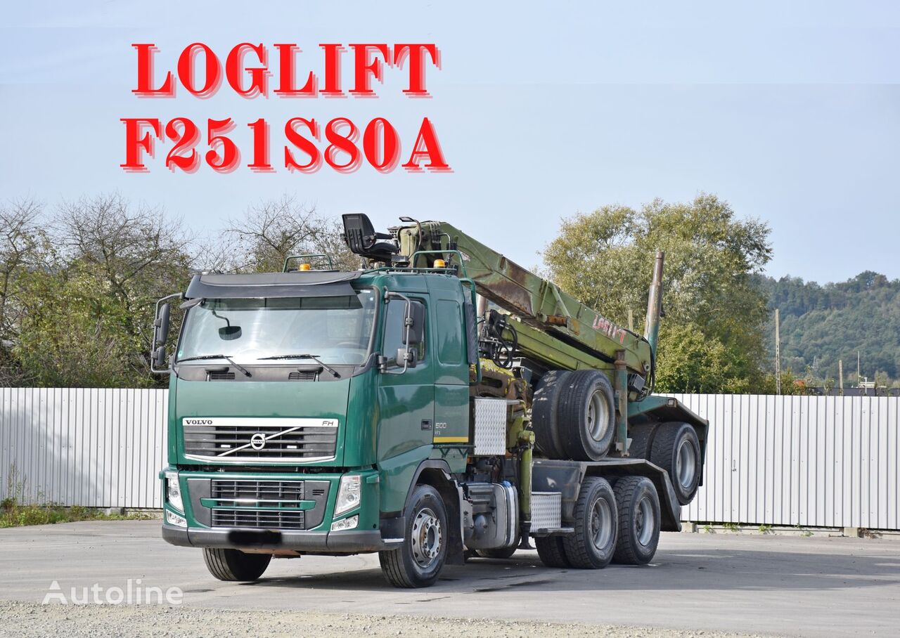 Volvo Fh Loglift F S A Anh Nger X Holztransporter Lkw Kaufen Polen Nowy S Cz Zj