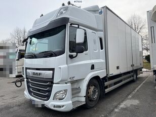 DAF CF370 4x2 box truck w/ full side opening and lifting member Koffer-LKW