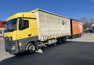 Mercedes-Benz Actros 2543 Koffer-LKW + Kofferanhänger