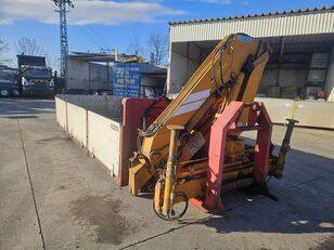 Hook box 6m with Effer 14600 crane Abrollcontainer