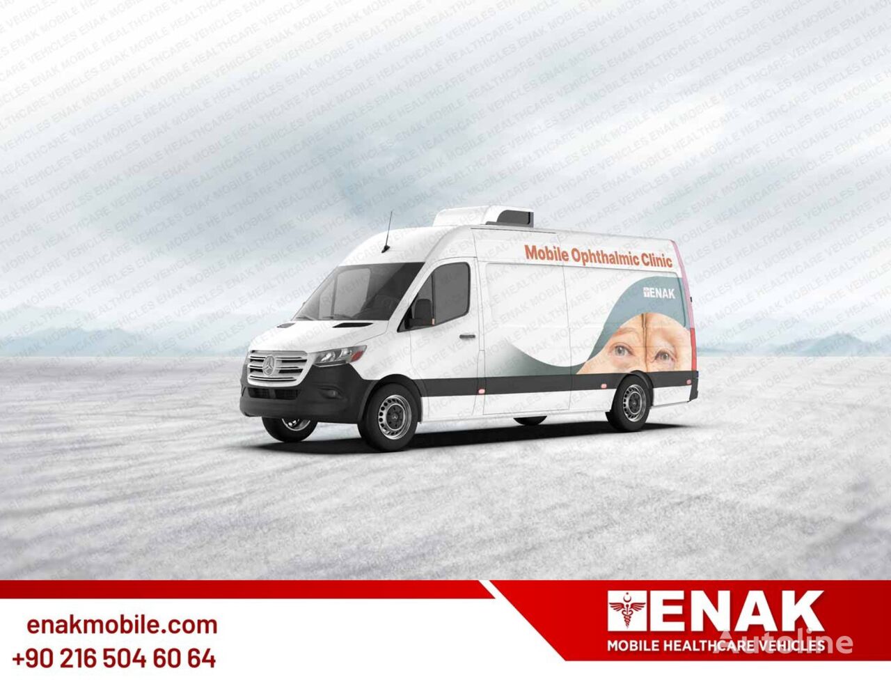 neuer Mercedes-Benz Mobile Clinic Ophthalmic Vehicle Rettungswagen