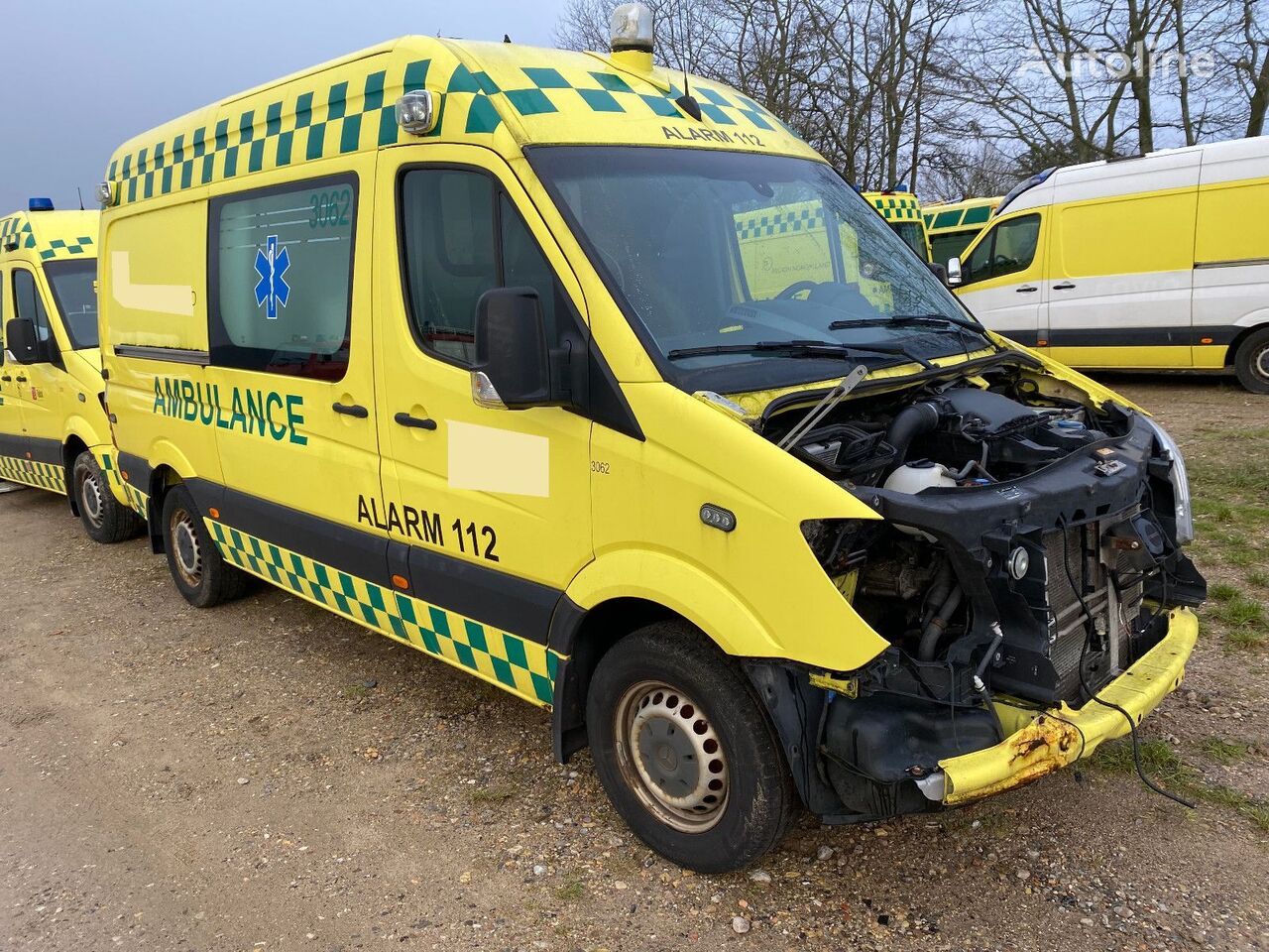 Defekt Mercedes-Benz Sprinter 316 CDI Aut *AMBULANCE Rettungswagen ...