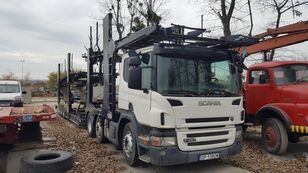SCANIA P420 6x2 + 3axel trailer, 12 cars complete, Euro 4 Autotransporter + Autotransportanhänger