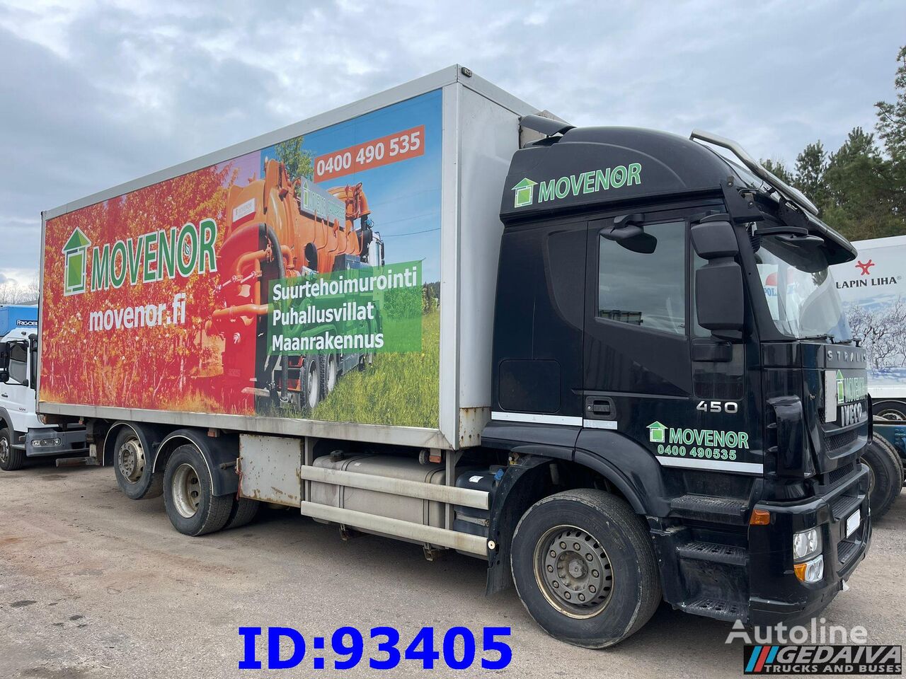 IVECO Stralis 450 6x2 Euro 5 Koffer-LKW