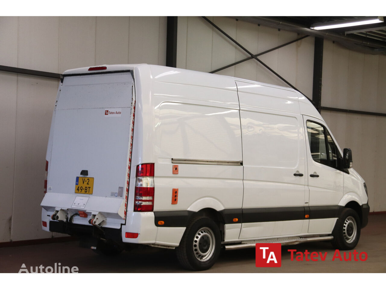 Mercedes-Benz Sprinter 1.8 NGT L2H2 LAADKLEP POSTNL AUTOMAAT BENZINE ...