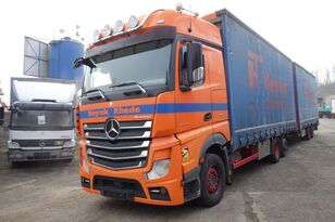 Mercedes-Benz 2542 6x2 LenkA. + Anhänger Durchlade Planen-LKW + Planenanhänger