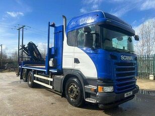 Scania G410 6x2 Rearlift Flatbed Plattform LKW