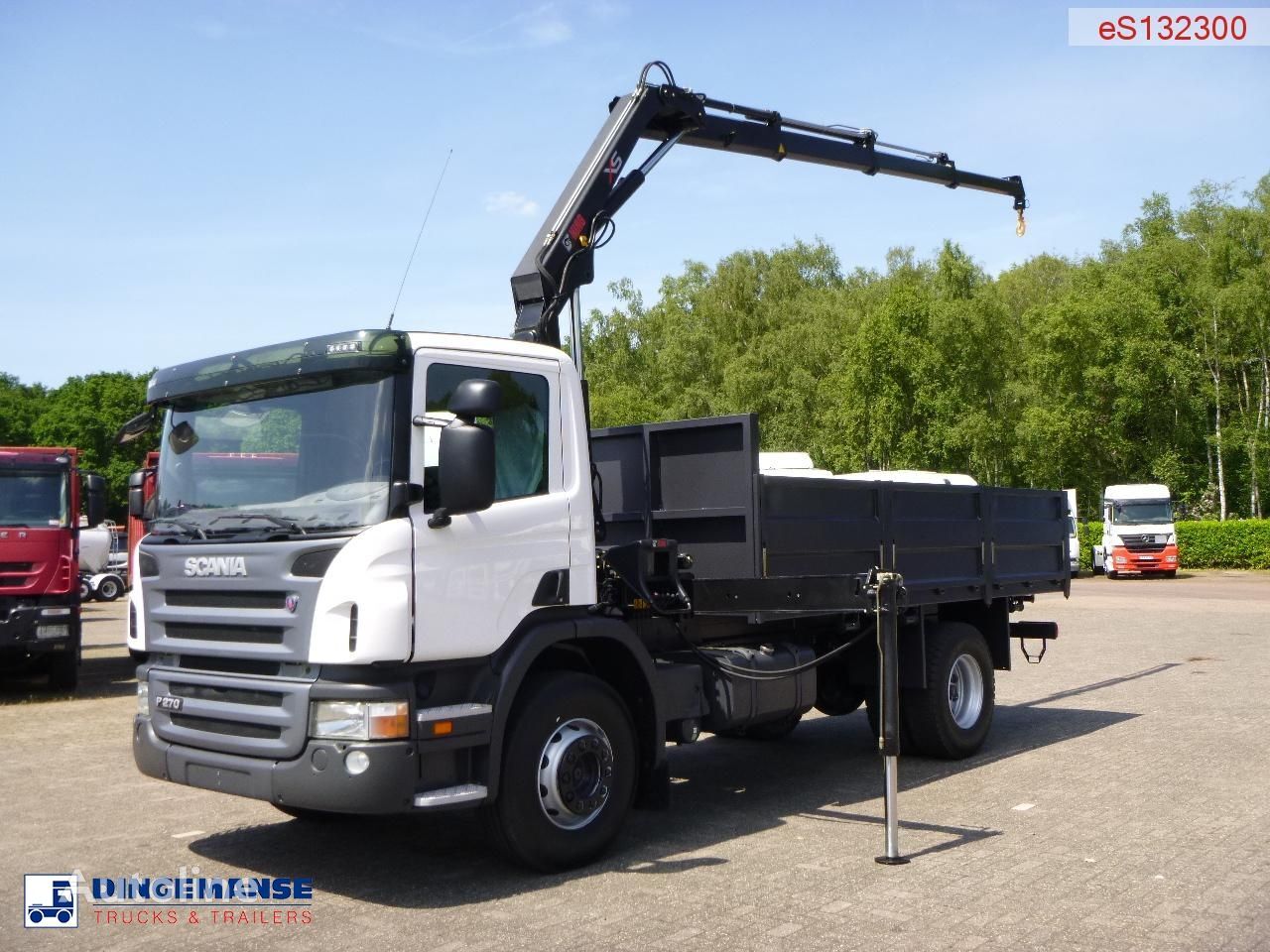 neue Scania P270 LB 4X2 Hiab XS 099 B-3 Duo / NEW/UNUSED Pritsche LKW