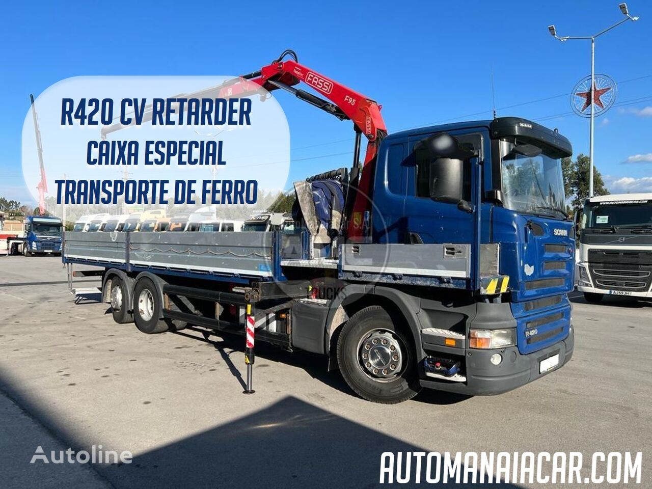 Scania R420  Pritsche LKW