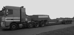 DAF XF105/510 with Goldhofer low loader Sattelzugmaschine + Tieflader Auflieger