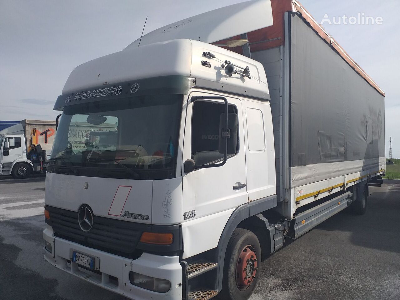 Mercedes-Benz ATEGO 12.28 Schiebeplanen-LKW