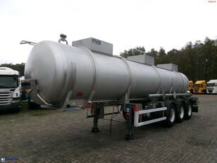Parcisa Chemical tank inox L4BH 21.2 m3 / 1 comp / ADR 16/12/24 Chemietankauflieger